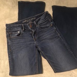American Eagle flared jeans